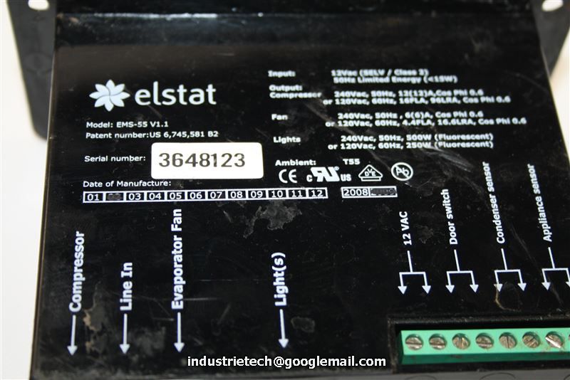 elstat EMS55 V1.1 TEMPERATURE CONTROLLER eBay